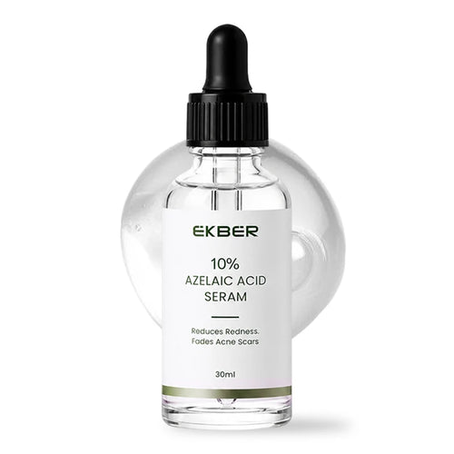 EKBER Medical Grade 10% Pure Azelaic Acid Serum Micronized Formula Non-Irritating Acne Pore Calming Serum Customizable